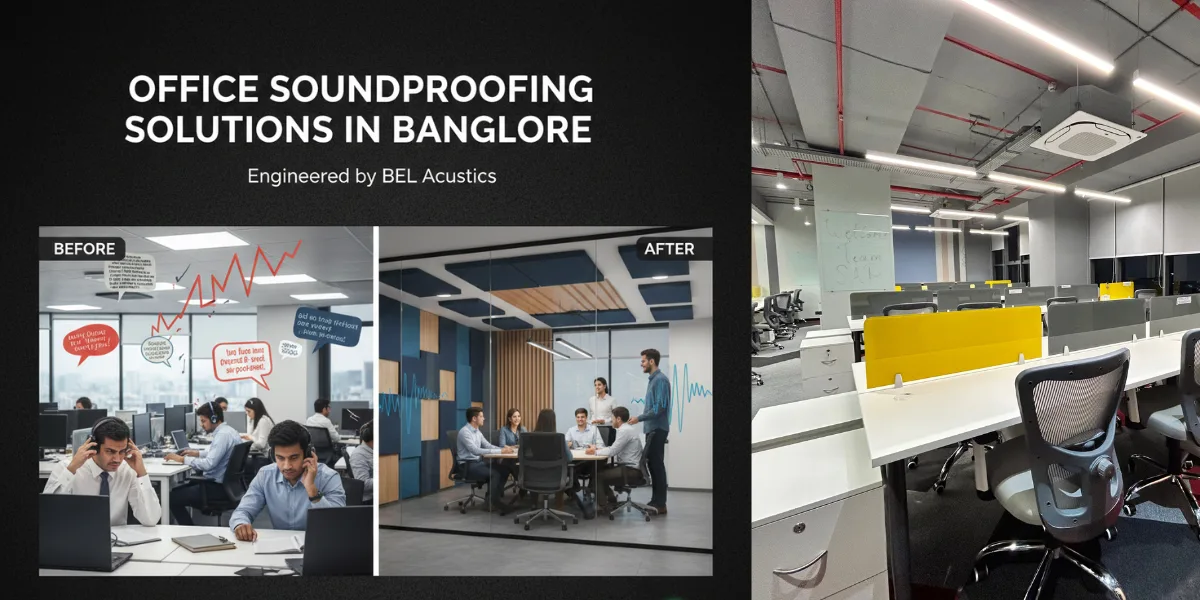 office soundproofing solutions in Bangalore