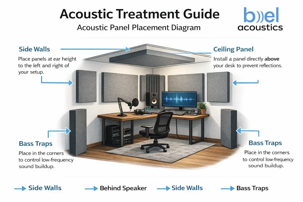 podcast acoustics treatment
