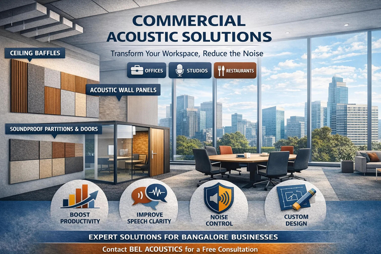commercial acoustic solutions