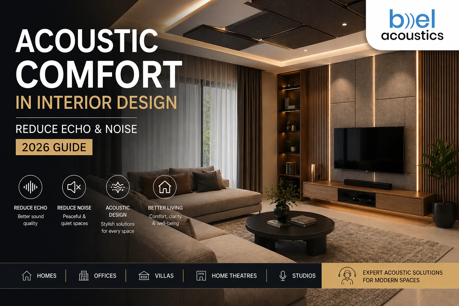 acoustic design for homes