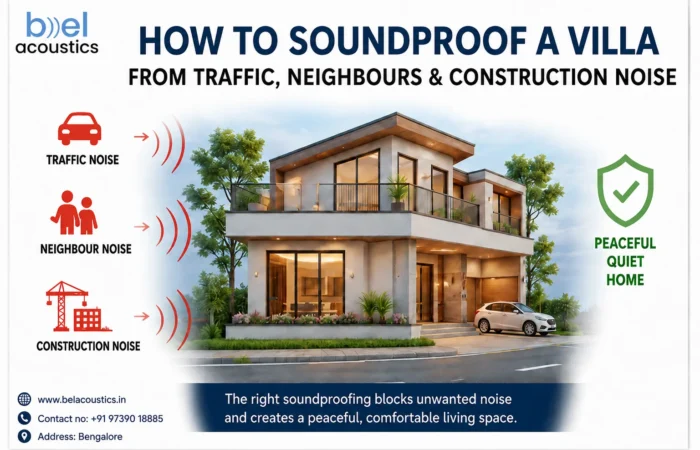 How to soundproof a villa