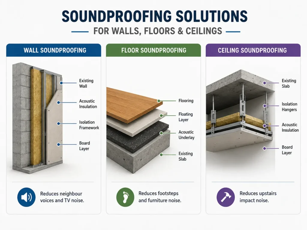 apartment soundproofing Bangalore