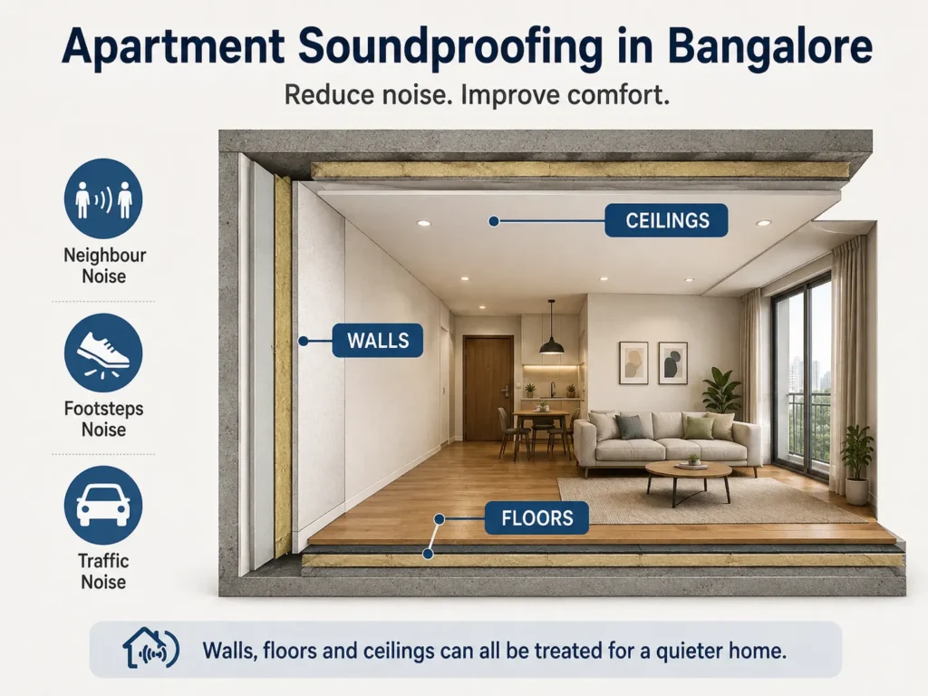 apartment soundproofing Bangalore